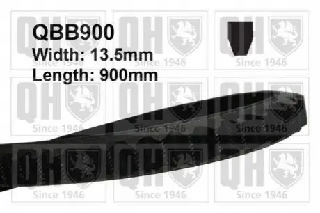 Ремiнь клиновий 13.5#900 QH QUINTON HAZELL QBB900