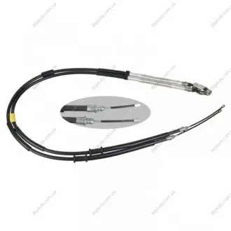 FEBI OPEL трос ручного гальма Corsa D (5-двер.) FEBI FEBI BILSTEIN 103667