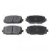 BLUE PRINT TOYOTA гальмівні колодки передн.Yaris 05- ADT342166 BLUE PRINT ADT342166
