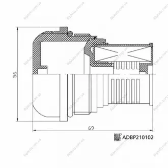 Гідро фільтр VW 4-motion BLUE PRINT ADBP210102 (фото 1)