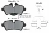 Колодки гальмівні (задні) Mini (R56)/Roadster (R59)/Clubman (R55) 06-15 (Lucas) Q+ TEXTAR 2428901 (фото 2)
