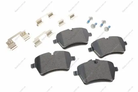 Колодки гальмівні (передні) Mini (R50/R53/R52/R56/R57/R58/R59) 01-16 (Lucas) Q+ TEXTAR 2398401 (фото 1)
