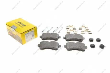 Колодки гальмівні (задні) Iveco Daily IV-VI 06- (Brembo) Q+ TEXTAR 2923201