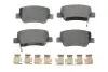 Колодки гальмівні (задні) Toyota Avensis 08- (Bosch) Q+ TEXTAR 2488501