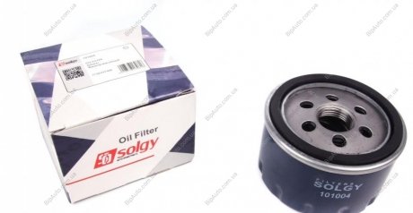 Фільтр масляний Renault Kangoo/Trafic/Opel Vivaro 1.9D/1.5dCi/1.4i/1.6i (низький) SOLGY 101004