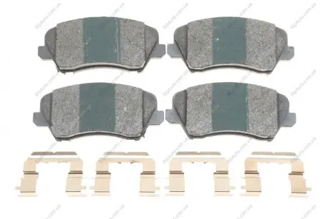 Колодки гальмівні (передні) Hyundai Elantra 10-/ i30 11-/ Kia Cee 12- (Bosch) (PREMIUM) MEYLE 025 256 9218/PD