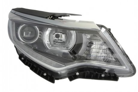 Фара передня Kia Optima 16-20 передн. пра.(мех) (-LED) (жовта вставка) DEPO 2231161RMLDEM2