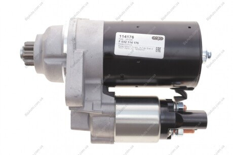 Стартер Audi A3/Skoda Octavia/VW Golf 1.6 03-13 (12V/1kw) (z=10) = 114176 HC- CARGO F 032 114 176 (фото 1)