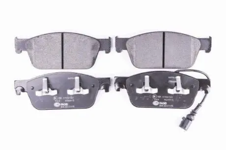 Колодки гальмівні дискові комплект; передн. Hella pagid 8DB355014981