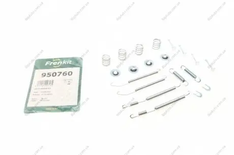 Комплект пружинок колодок ручника Mitsubishi Carisma 95-06/Subaru Forester/Legacy 89-09 (Akebono) FRENKIT 950760