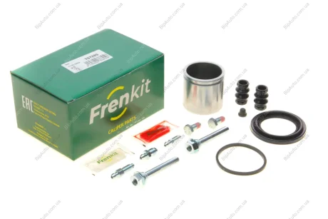 Ремкомплект супорта (переднього) Peugeot 407 04-11 (d=57mm)(TRW)(+ поршен/направляюча)SuperKit FRENKIT 757289