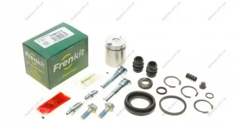 Ремкомплект супорта (заднього) Nissan Maxima 99-03 (d=38mm) (+ поршень/направляюча) (Lucas) FRENKIT 738113