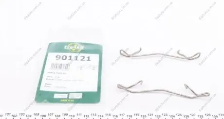 Планка супорта прижимна (к-кт) Ford Fiesta -02 (Ate) FRENKIT 901121