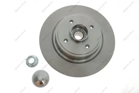 Диск гальмівний (задній) Renault Scenic II 03- (274x11) (+ABS) (з підшипником) SOLGY 208033