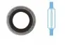 Прокладка пробки зливної масляного піддону Renault Kangoo/Opel Movano 01- CORTECO 006339S 006339S