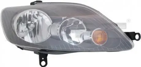 VW GO5P лів. фара H7/H7 з поворот., + коррект., автом. -12/08 TYC 20-0846-05-2