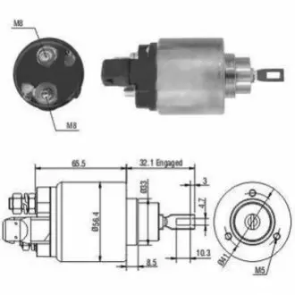MEATDORIA AUDI Втягуюче реле стартера A3 (8L1) 1.8 T 96-03, FORD GALAXY I (WGR) 2.8 i V6 95-00, SEAT CORDOBA 1.9 SDI 96-99, VW GOLF IV (1J1) 1.9 TDI 4motion -02, SKODA FABIA I Combi (6Y5) 2.0 00-07 MEAT & DORIA MEAT&DORIA 46004