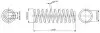 MONROE BMW пружина передня L=371mm 5 F10,F11 SP4111 MONROE SP4111