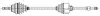 CIFAM CITROEN піввісь лів.L=867mm 25/24 зуб.Berlingo,BX,Xsara,ZX,Peugeot Partner 655-079 CIFAM 655-079