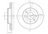 RENAULT диск гальмівний передн (вент). R11,19,21, Clio, Kangoo, Megane CIFAM 800-110 (фото 1)