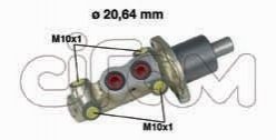 PEUGEOT головний гальмівний циліндр 20,6mm 306 1.6/.1.9D без ABS CIFAM 202-226 (фото 1)