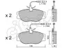 CIFAM CITROEN Тормозные колодки передн.Jumpy,Fiat Scudo,Peugeot 94- 822-072-3 CIFAM 822-072-3