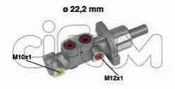 PEUGEOT головний гальмівний циліндр 206 306 XSARA CIFAM 202-297