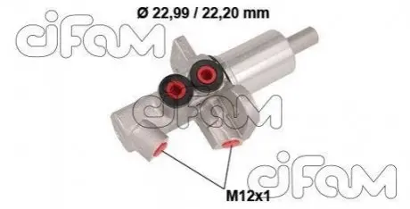 BMW головний гальмівний циліндр 5 E60,7 F01 CIFAM 202-547