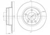 CIFAM BMW Диск тормозной задн. E36/46 1.6/2.5 800-229C CIFAM 800-229C