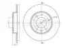 CIFAM PEUGEOT диск гальм. задн. 308 13- 800-1509C CIFAM 800-1509C