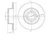 CIFAM Диск тормозной перед. AUDI 80 91-96 800-233 CIFAM 800-233