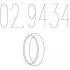 Монтажне кільце вихлопної системи (D (внутр.) - 51 мм; D (наружн.) - 66 мм; Висота - 13 мм) 02.9434