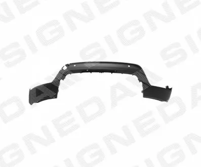 Спойлер бампера BMW X3 (F25), 11.10 - 04.14 Signeda PBM04095BB