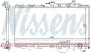 NISSENS HONDA Радіатор охолодження двиг Civic II, IV 1.5/1.6 (325x685x17) 62276 NISSENS 62276
