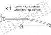 Датчик зносу гальмівних колодок (передніх) VW Touareg 02-10/ Audi Q7 06-15 (L=420mm) METELLI SU.217