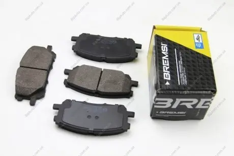 Гальмівні колодки пер. Lexus RX 03-08 (sumitomo) Bremsi BP3168