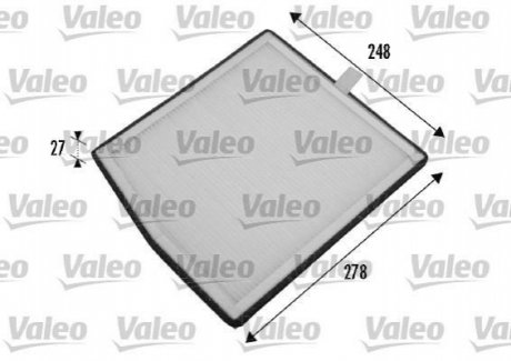 Фільтр салону Volvo S60/S70/S80/V70/XC90 2.0-3.2 97-14 Valeo 698771 (фото 1)