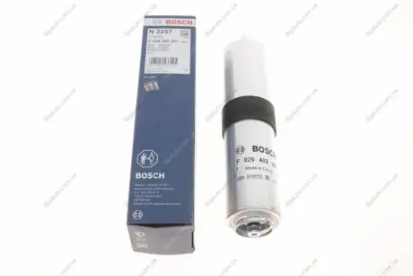 Фільтр паливний BMW 2 (F45/F46)/X1 (F48) 14- B47/B37 F 026 402 257 BOSCH F026402257