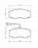 NISSAN Колодки гальмівні задн. CABSTAR 06- BOSCH 0986494391 (фото 8)