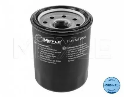 Фільтр оливи MEYLE 31-14 322 0006