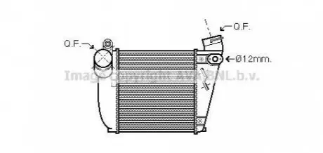 Охолоджувач наддувального повітря AVA AVA COOLING AIA4354