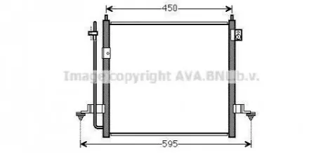 Радіатор кодиціонера AVA AVA COOLING MT5218D