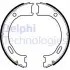 Гальмівні колодки, барабанні DELPHI LS2076