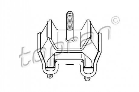 Подушка двигуна TOPRAN TOPRAN / HANS PRIES 401689