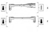 MAGNETI MARELLI комплект високовольтних проводів QUATTRO 2.2(MC/KW)  85-90 5 CIL. PASSAT 2,5 89- [941055110535] MSK535 MAGNETI MARELLI