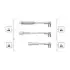 MAGNETI MARELLI комплект високовольтних проводів EQ OPEL KADET 1.3, 1.6 [941319170020] MSQ0020 MAGNETI MARELLI MSQ0020
