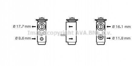 Розширювальний клапан AVA AVA COOLING OL1352