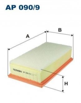 Фiльтр повiтряний FILTRON AP0909