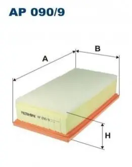 Фiльтр повiтряний FILTRON AP0909
