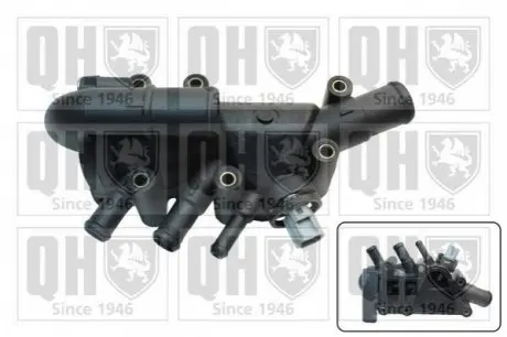 Корпус термостата Ford Fiesta/Fusion 1.3/1.6 16V 00-08 QH QUINTON HAZELL QTH719K